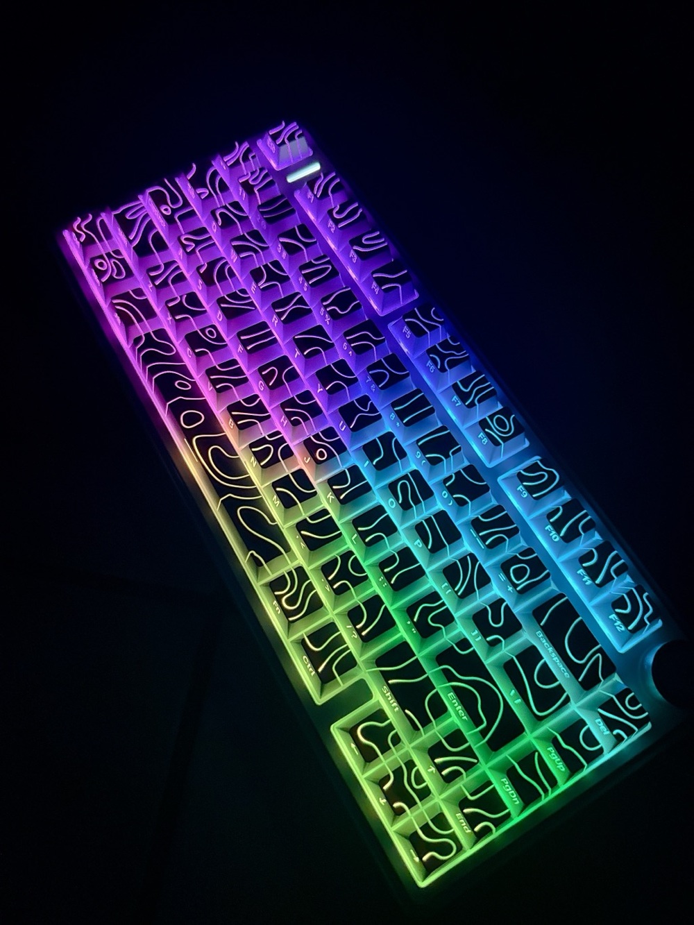 Brand New AULA F75 pro Wireless Keyboard – Creamy Sound, RGB Backlight